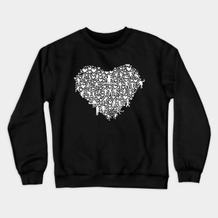 Heart in love Crewneck Sweatshirt